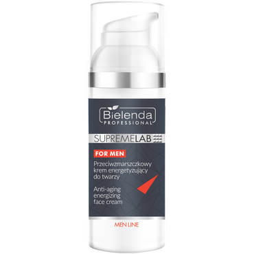 BIELENDA PROFESSIONAL -   Bielenda Professional For Men przeciwzmarszczkowy krem energetyzujący do twarzy męski, 50 ml