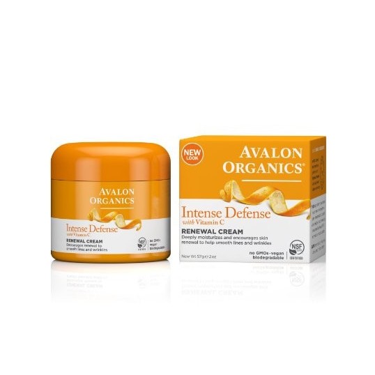  Avalon Organics Krem chroniący przed fotostarzeniem z wit. C Renewal Cream