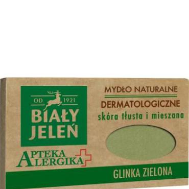  Biały Jeleń Apteka Alergika mydło dermatologiczne z glinką zieloną