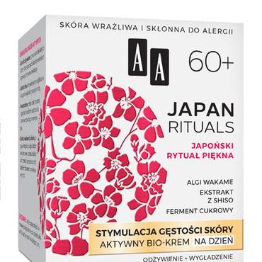 AA COSMETICS -  AA JAPAN RITUALS Stymulacja gęstościAktywny bio-krem na dzień 60+