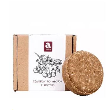 AJEDEN -  AJEDEN Szampon do włosów w kostce - Wiśnia, 74 g