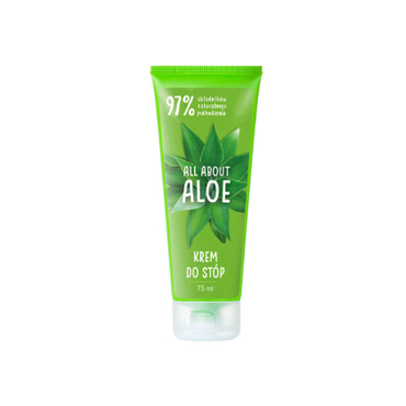 All about Aloe -  All About Aloe Nawilżający krem do stóp
