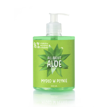 All about Aloe -  All About Aloe Delikatne mydło w płynie