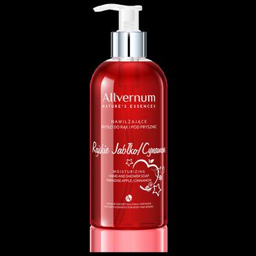 ALLVERNUM NATURE'S ESSENCES -  Allvernum nawilżające mydło do rąk i pod prysznic, rajskie jabłko i cynamon