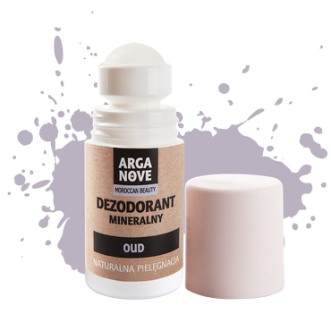 ARGANOVE -  Arganove Dezodorant ałunowy w kulce oud