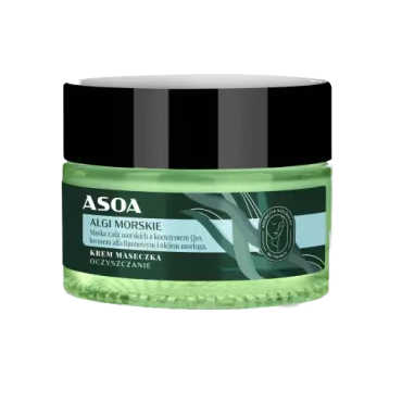 ASOA -  Asoa Krem-maseczka do twarzy - Algi Morskie, 60 ml