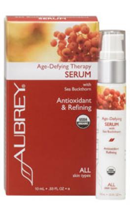 Aubrey Organics -  Serum z antyoksydantami z olejkiem z owoców Rokitnika 
