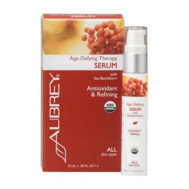 Aubrey Organics -  Serum z antyoksydantami z olejkiem z owoców Rokitnika 