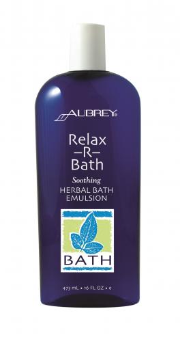 Aubrey Organics -  Relaksująca ziołowa emulsja do kąpieli Relax-R-Bath