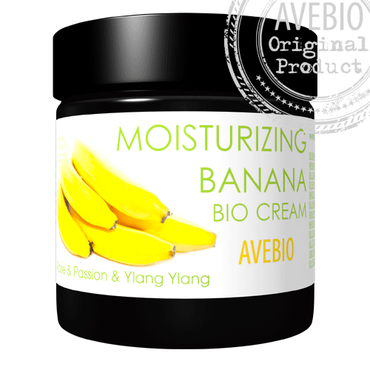 avebio -  Nawilżający BIO krem do twarzy z ekstraktem z banana  