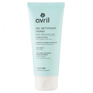 Avril Organic -  AVRIL Żel do mycia twarzy z aloesem