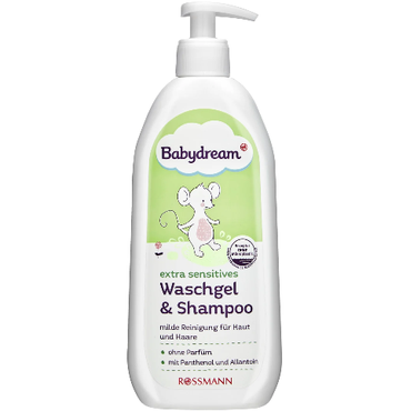 Babydream -  Babydream Extra Sensitives Waschgel & Schampoo milde Reinigung fur Haut und Hare 