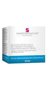 balneokosmetyki -  Biosiarczkowy Krem do twarzy usuwający niedoskonałości skóry