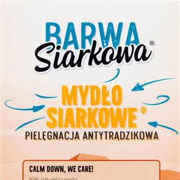 BARWA -   Barwa Siarkowa mydło siarkowe antytrądzikowe, 100 g