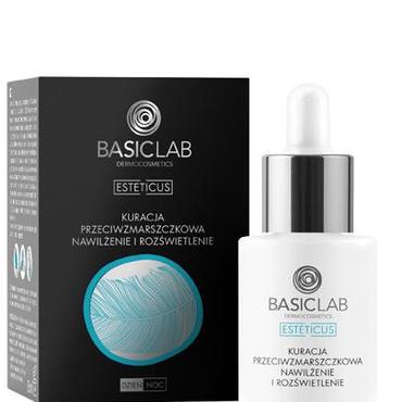 Basiclab -  BASICLAB Kuracja przeciwzmarszczkowa nawilżenie i rozświetlenie, 15ml