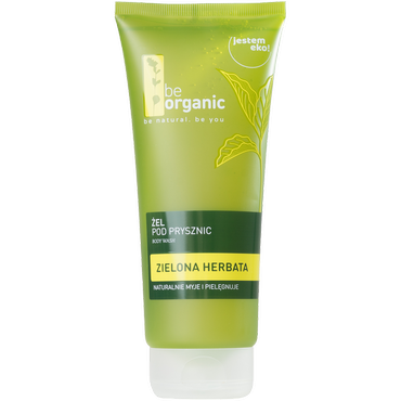 be organic -   Be Organic Zielona Herbata żel pod prysznic, 200 ml