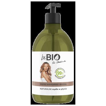 BeBio -  BEBIO Ewa Chodakowska naturalne mydło w płynie pieprz afrykański i migdał