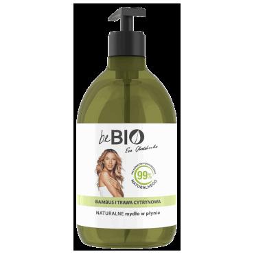 BeBio -  BEBIO Ewa Chodakowska naturalne mydło w płynie bambus i trawa cytrynowa