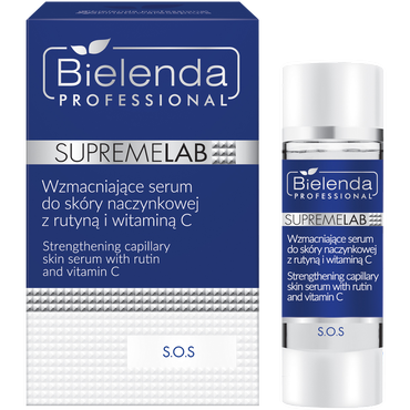 BIELENDA PROFESSIONAL -   Bielenda Professional SupremeLab wzmacniające serum do skóry naczynkowej z rutyną i witaminą C, 15 ml