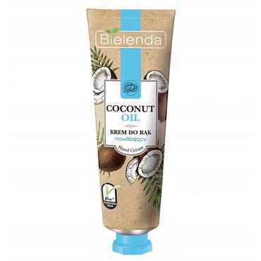 Bielenda -  Krem do rąk nawilżający, Coconut Oil