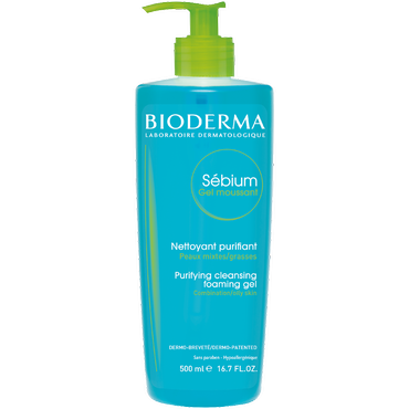 Bioderma -   Bioderma Sebium Gel Moussant antybakteryjny żel do mycia twarzy