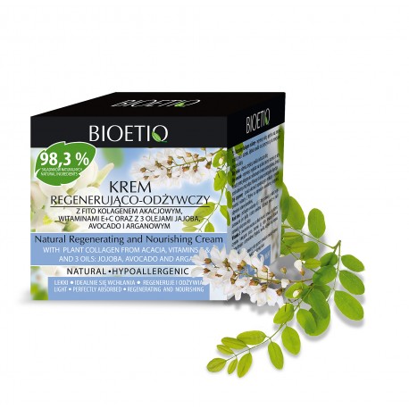 BIOETIQ -  Naturalny krem regenerująco – odżywczy 30+