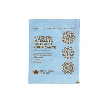 Biofficina Toscana  -  Biofficina Toscana Oczyszczająco - nawilżająca maseczka do twarzy w płachcie 15 ml