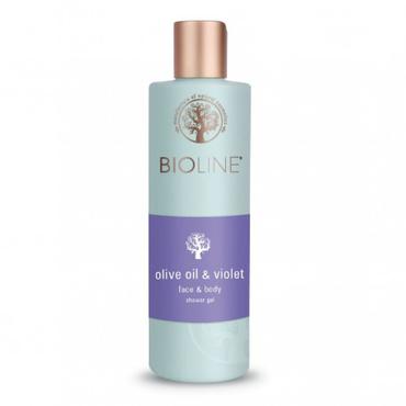 BIOLINE by JoAnn -  BIOLINE Żel pod prysznic olive oil & violet twarz & ciało