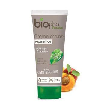 Biopha Organic -  Biopha Naprawczy krem do rąk z masłem shea i olejkami