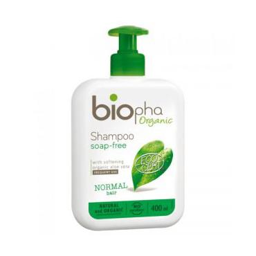 Biopha Organic -  Biopha Szampon do włosów normalnych z aloesem i inuliną