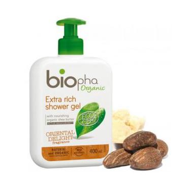 Biopha Organic -  Biopha Żel pod prysznic z masłem karite