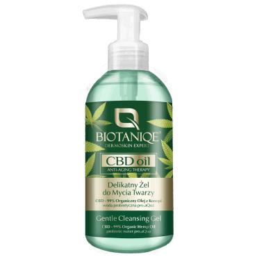 BIOTANIQ -  BIOTANIQE CBD Oil anti-aging therapy delikatny żel do mycia twarzy 250 ml