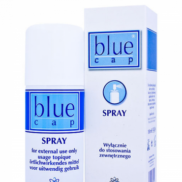 Blue Cap -  Blue Cap Spray Egzema łuszczyca łupież trądzik łojotok swędzenie skóry azs 