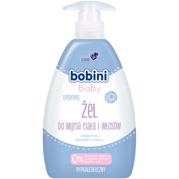 Bobini Baby -   Bobini Baby żel do mycia ciała i włosów lipowy, 300ml