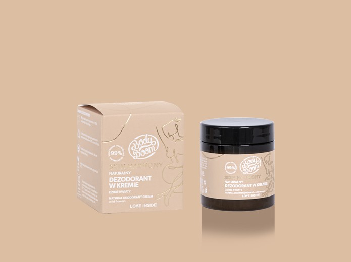 Body Boom -  BodyBoom Naturalny dezodorant w kremie - dzikie kwiaty Niezawodny Pomagier