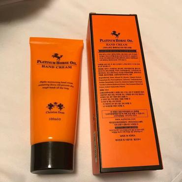 Christian Dean -  Christian Dean Platinum Horse Oil Hand Cream, Krem do rąk z tłuszczem końskim