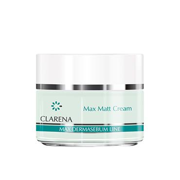 CLARENA -  CLARENA Max Matt Cream Krem matujący