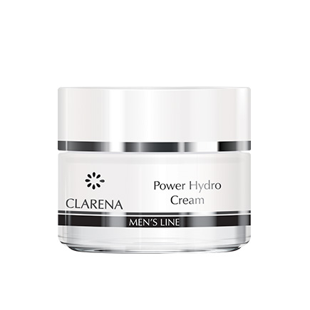 CLARENA -  CLARENA Power Hydro Cream Nawilżający krem dla mężczyzn