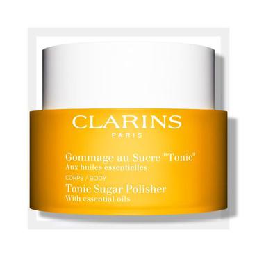 Clarins -  CLARINS Tonizujący Peeling do Ciała 100% Ekstraktów Roślinnych | Tonic Body Polisher