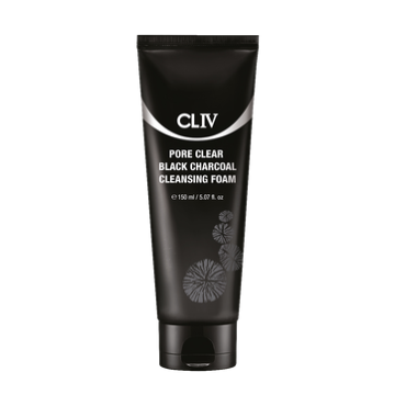 CLIV -   Cliv Pore Clear oczyszczająca pianka do twarzy z węglem aktywnym, 150 ml