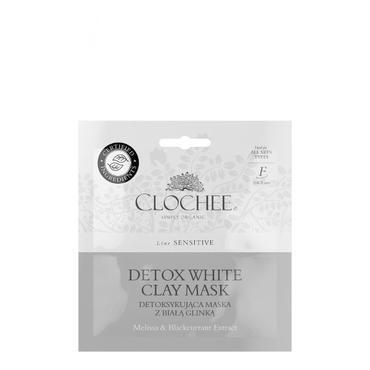 Clochee -  CLOCHEE Detoksykująca maska z białą glinką 2 x 6 ml