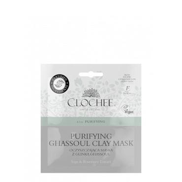 Clochee -  CLOCHEE Oczyszczająca maska z glinką ghassoul, 2 x 6 ml