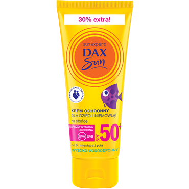 Dax Cosmetics -  DAX Sun Krem ochronny dla dzieci i niemowląt na słońce SPF50+