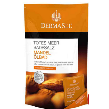 Dermasel -  Dermasel sól do kąpieli z Morza Martwego z olejkiem migdałowym