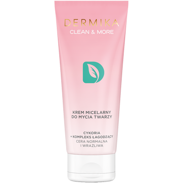 Dermika -  Dermika CLEAN & MORE krem micelarny do mycia twarzy