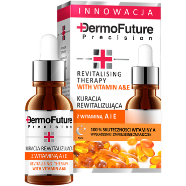 DERMOFUTURE -   Dermofuture Witamina A i E kuracja rewitalizująca z witaminą A do twarzy