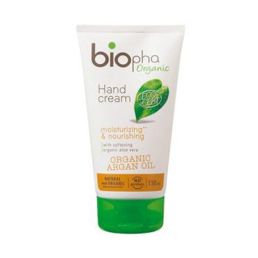 Biopha Organic -  Biopha Nawilżający krem do rąk z olejem arganowym