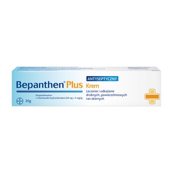 Bepanthen -  Bepanthen Plus Krem łagodzący na rany 