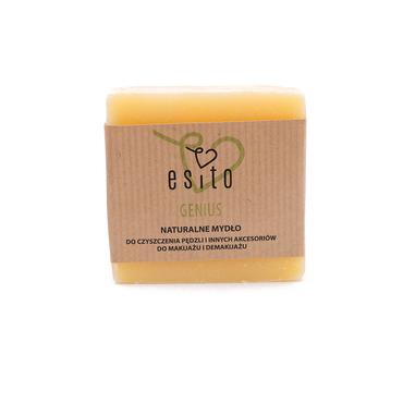 Esito  -  ESITO GENIUS Naturalne mydło do czyszczenia pędzli i innych akcesoriów do makijażu i demakijażu