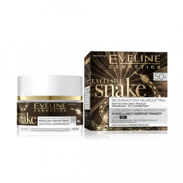 Eveline Cosmetics -  Eveline Cosemtics Exclusive Snake 50+ Luksusowy krem-koncentrat modelujący kontur twarzy dzień/noc